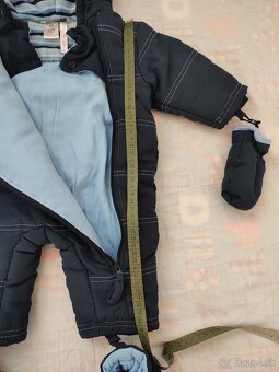 Zimný overal veľkosť 62 - 2