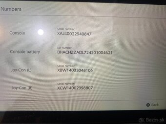 Nintendo SWITCH V1 - dobré sériové číslo - úprava - 2