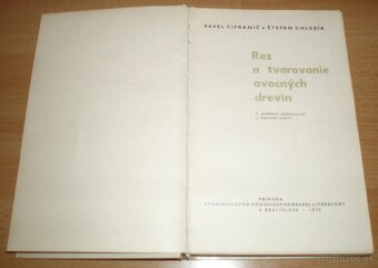 Rez a tvarovanie ovocných drevín - 2