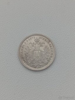 Mince 10 grajciar 1872 F.J. - 2