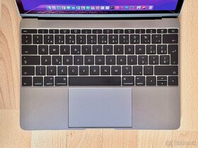 MacBook 12 + nabíjačka + USB-C HUB, NOVÁ BATERKA, TOP STAV - 2