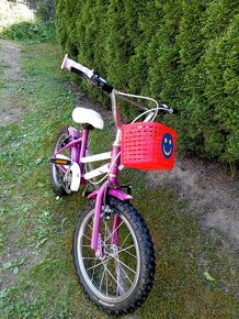 dievčenský detský bicykel 16 - 2