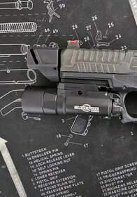 Faxon pištolový kompenzátor - Glock 17,19,34 Gen. 4 - 2