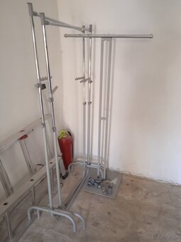 Prenosné stojany na oblečenie - 3 kysy - 2