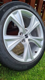 ALU disky Seat R17 5x112 Letne pneu 225/45 R17 - 2