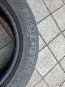 4ks letne 225/55 R17 BARUM - 2