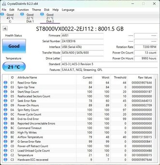Seagate Skyhawk 8TB - 2