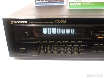 2x7 pasmovy graficky equalizer PIONEER GR-555 vyroba v Japan - 2