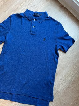 Modrá polokošeľa Polo Ralph Lauren - 2