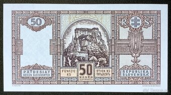 50 Ks 1940 séria Ik, neperforovaná , bezchybný stav N/UNC - 2