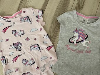 Krátke pyžamo H&M 110 / 116 - 2