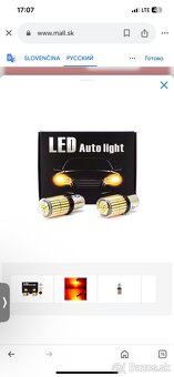 P21W 144 LED SMD 4014 BA15S CANBUS 1156 Reverz - 2