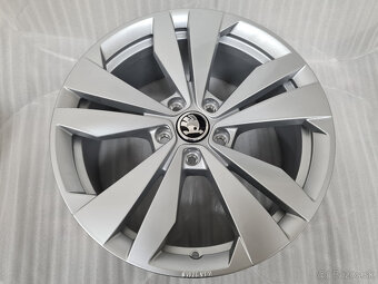 5x112 r18 ET50 elektróny originál VOLKSWAGEN + ŠKODA - 2