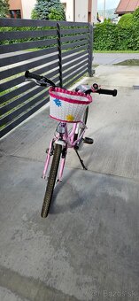 Detský dievčenský bicykel 20" - 2