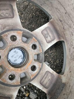 4ks alu disky orig. Škoda 5x100 r15 - 2