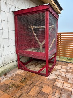 Voliéra pre papagáje - 2