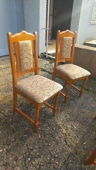 Kuchynské/ Jedálenské stoličky, čalúnené 4ks - 2