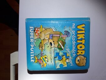 Pekné knižky s puzzle - 8ks - 2