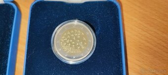 2€ 2 euro Belgicko roky 2022 a 2024, obe proof - 2
