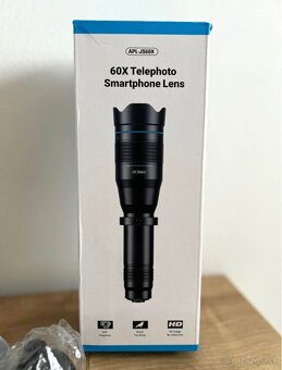Objektív pre smartfóny s optickým priblížením 60x - 2