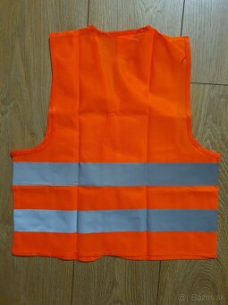 Detská reflexná vesta - lyže snowboard - 2