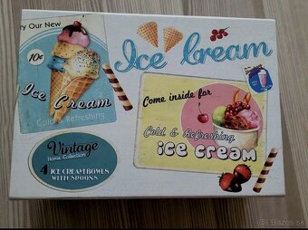 Zmrzlinova vintage súprava - 2