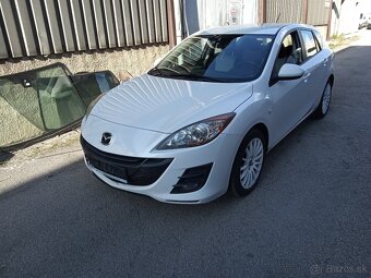 Mazda3 typ BL rok 2010 1.6i 5 dverové hatchback biela - 2