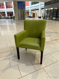 Zelena kožena stolička - 2