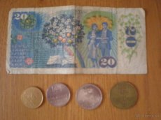 Československá bankovka, mince - 2