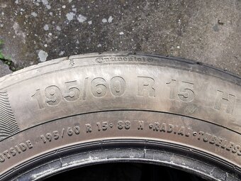 195/60 r 15 letné bez diskov - 2