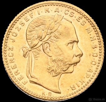 8 Zlatník / 20 Frank 1880 / Kremnica / František Jozef I. - 2