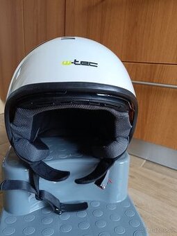 Helma so slnečnou clonou W-TEC - biela, Veľkosť XL/61 cm - 2