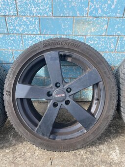 Predám komplet 225x45 R17 zimné pneu s hliníkovými diskami - 2