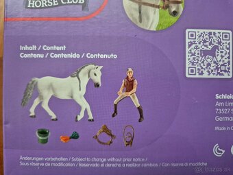 Schleich jazdkiňa na koni - 2
