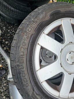 ŠKODA OCTAVIA DISKY + PNEU 205/60 R15 100€ 4ks. - 2