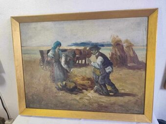 Olejomaľba na platne - 2