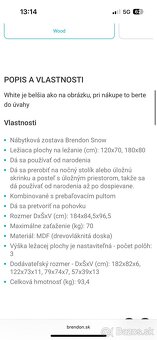 Detská postieľka Brendon Snow Multi Kombi Wood - 2