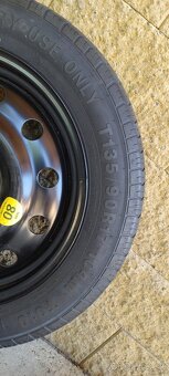 Rezervné koleso na Subaru - 2