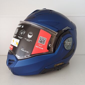 Silniční překlápěcí přilba LS2 ADVANT X Navy Blau - 2