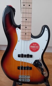 Predám basgitaru Squier Jazz Bass – ako nová - 2