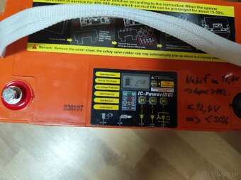 Trakčná (GEL) batéria GOOWEI ENERGY OTD100, 100Ah, 12V - 2