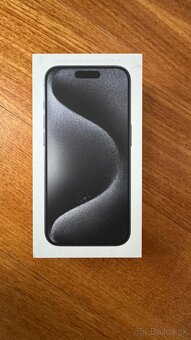 Apple iPhone 15 Pro – Black Titanium, 256 GB, výborný stav - 2