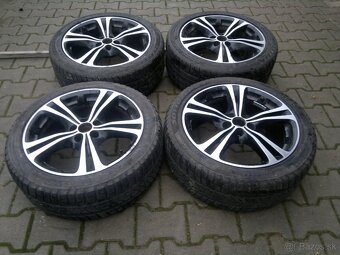 Elektrony Borbet Black 5x100 r17, zimne pneu. 225/45 r17 - 2