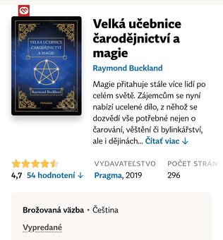 Velká učebnice čarodejnictví a magie - 2