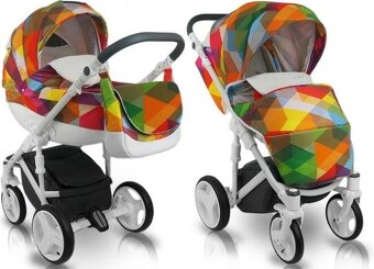 3 kombinácia Bexa Cube: kočík, vanička, autosedačka - 2