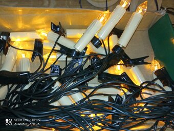 Vianočné svetielka. - 2