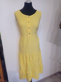 žlté šaty UNI - 2
