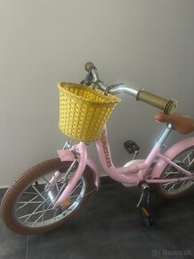 Detský dievčenský bicykel 16” - 2