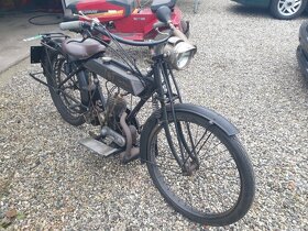 Veteran motocykel Bown Villiers rv 1916 270ccm s papiermi TP - 2