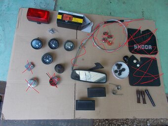 Predam pre skoda 105-120 brzd platnicky zberac vyfuku - 2